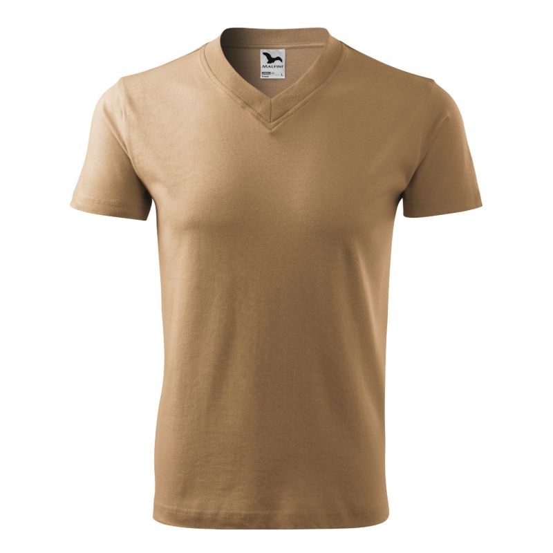 5. Malfini V-Ausschnitt T-Shirt M MLI-10208 sand