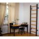 12. Turnwandbarren aus Holz und Metall mit 4 Griffen und Bank, Modell 200B