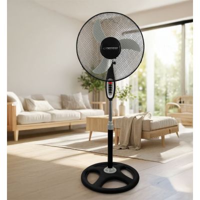 7. Esperanza TYPHOON EHF002KE Standventilator (schwarz)