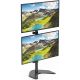 12. TECHLY VERTIKALER TISCHSTÄNDER FÜR 2 MONITOREN 13-27" LCD 10KG