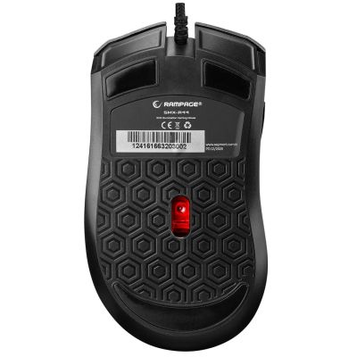 6. RAMPAGE Gaming-Maus SMX-R44 V2 MACRO BLACK 12800 DPI RGB LED