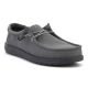 HEYDUDE WALLY STRETCH CANVAS BLOCK GRANIT GRAU/MULTI 44353-1VT