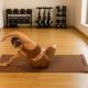 14. Yoga- und Fitnessmatte aus TPE, rutschfest, braun, ENERO FIT