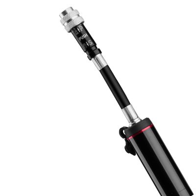 3. Rockbros SMART-B 150 PSI Mini-Fahrradpumpe für Presta- und Schrader-Ventile – Schwarz