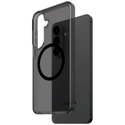 2. CARE by PanzerGlass Urban Explorer Smokey Hülle mit schwarzem Qi für Samsung Galaxy S26+ - Schwarz