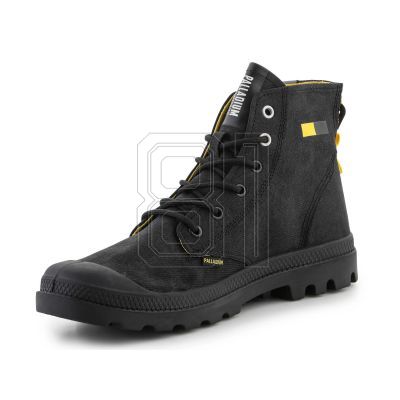8. Palladium Pampa SurPlus 74389-008-M Schwarze Schuhe
