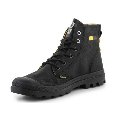 8. Palladium Pampa SurPlus 74389-008-M Schwarze Schuhe