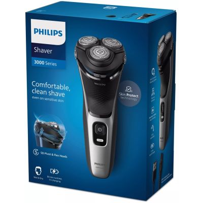 15. PHILIPS Rasierer der Serie 3000 S3143/00