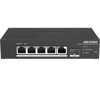 Hikvision DS-3T1306P-SI/HS 4-Port Fast Ethernet Smart Harsh PoE Switch