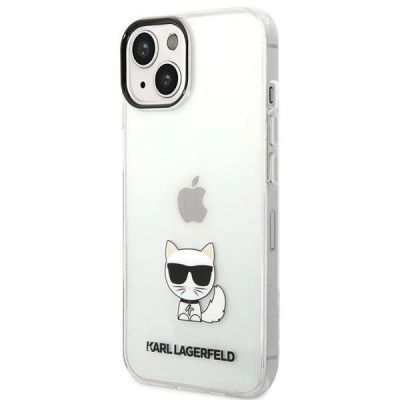 2. Karl Lagerfeld KLHCP14MCTTR iPhone 14 Plus 6,7 "Hardcase klar / transparent Choupette Body