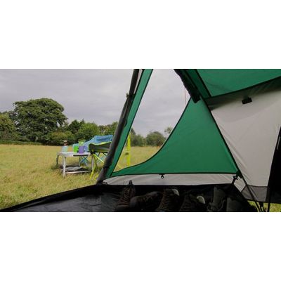 7. Coleman Kobuk Valley 4 Plus 4-Personen-Kuppelzelt/Iglu (grün)