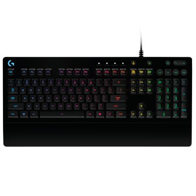 31. Logitech 920-008093 Tastatur (Mechanisch; USB 2.0; (US); Schwarz)