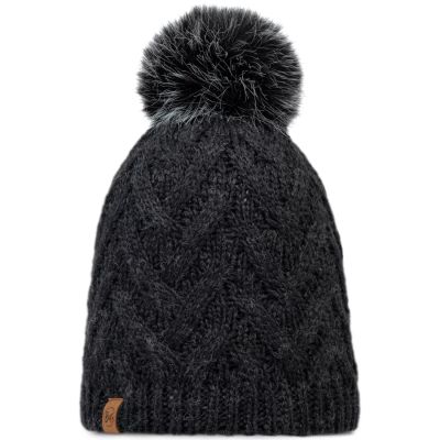 Buff Knitted Fleece Caryn Beanie 13674390110 Schwarz One Size