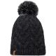 Buff Knitted Fleece Caryn Beanie 13674390110 Schwarz One Size