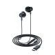 4. Acefast L2 In-Ear-Kopfhörer mit USB-C-Anschluss, Mikrofon und Fernbedienung 1,2 m – Schwarz