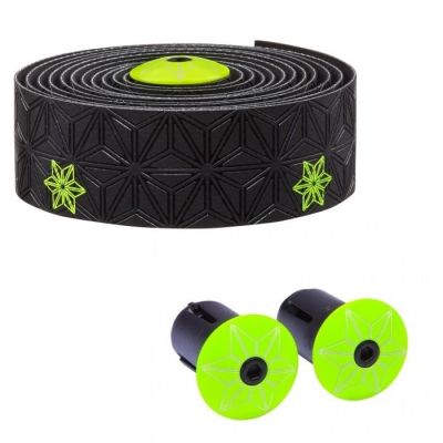 SUPACAZ SUPER STICKY GALAXY Wrap Schwarz Gelb