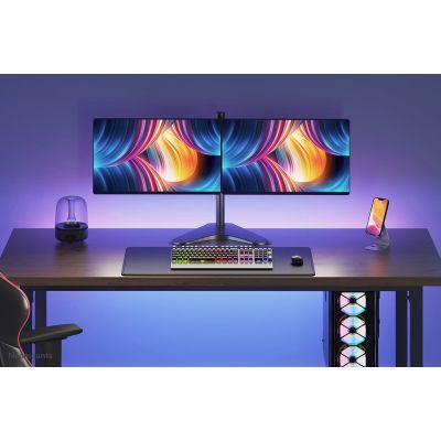 10. Neomounts FPMA-D550DDBLACK Monitorhalterung/Ständer 81,3 cm (32") Schreibtisch Schwarz