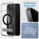 4. Spigen Ultra Hybrid S MagSafe Hülle mit Ständer für iPhone 15 – Schwarz