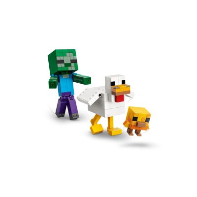 5. LEGO Minecraft 21582 – Hühnerreiter