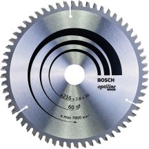 Bosch Kreissägeblatt 2608640642, 21,6 cm, 1 Stück.