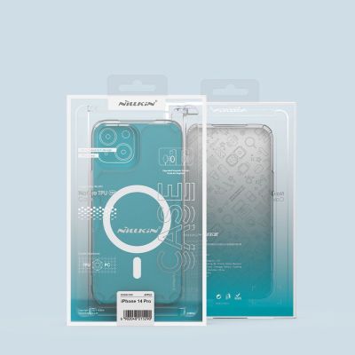 5. Nillkin Nature Pro Magnetische Hülle iPhone 14 Pro magnetische Hülle MagSafe blau