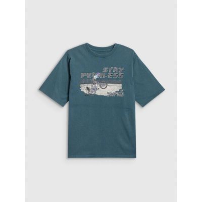 5. Baumwoll-T-Shirt für Jungen 4F 4FJRSS26TTSHM4279-46S