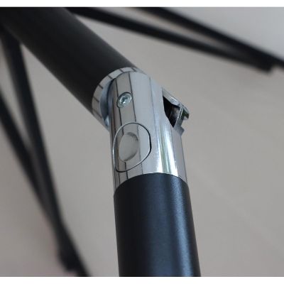 16. Gartenschirm mit LED-Beleuchtung 300 cm Coccora