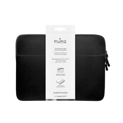 2. Puro Slim Pocket 13" Laptoptasche - Schwarz