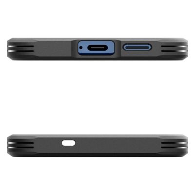 11. Spigen Tough Armor MagSafe Hülle für Samsung Galaxy S25 – Schwarz
