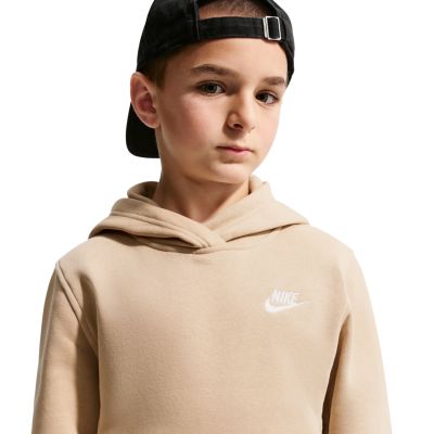 4. Nike Sportswear Club Fleece Beige Kinder-Sweatshirt FD3000 286