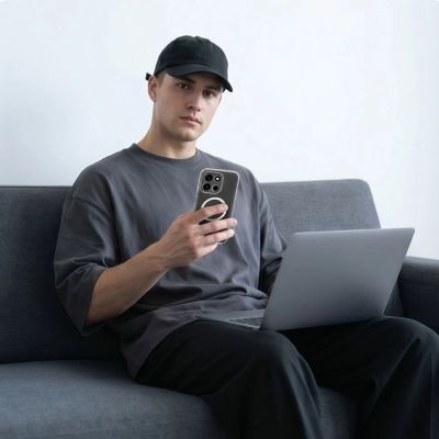 7. Tech-Protect FlexAir Hybrid MagSafe Hülle für OnePlus Nord 6 – Transparent