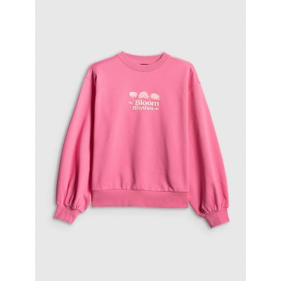 7. Locker geschnittenes Damen-Sweatshirt ohne Kapuze 4F 4FRSS26TSWSF2832-54S