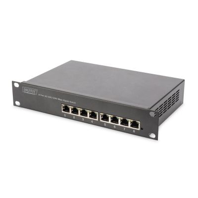 3. Digitus Gigabit-Ethernet-Switch 10", 8-Port, unmanaged