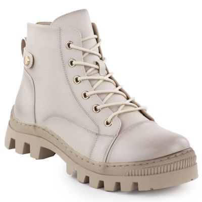 Damen-Stiefeletten in Khaki Potocki Z25-JE19317