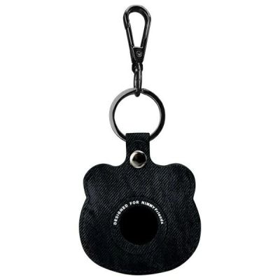 9. Nimmy Big Eyed Pet 2.0 Panda 3-in-1 Handytasche + Geldbörse + Tracker-Hülle - Schwarz