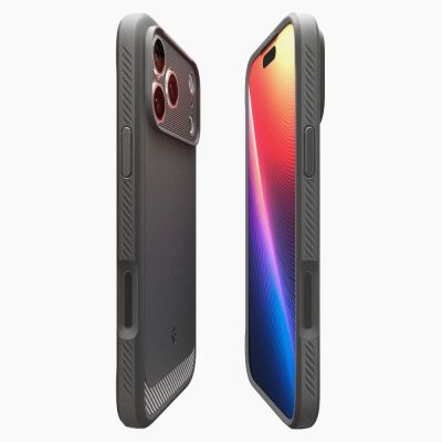 6. Spigen Rugged Armor Mag MagSafe Case für iPhone 17 Pro - Grau