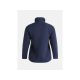 3. Peak Performance W Fleece Snap T Neck Sweatshirt blau