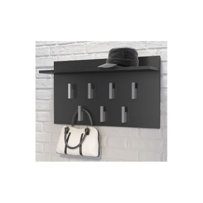 4. 2F Kleiderbügel Schwarz Matt