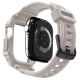 6. Spigen Rugged Armor Pro V2 Apple Watch Armband (46 mm) – Beige