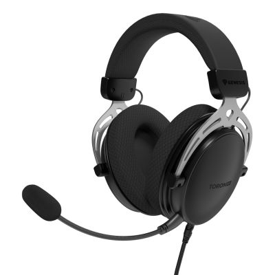 15. GENESIS Toron 531 Gaming-Headset mit Kabel und Kopfbügel, Schwarz