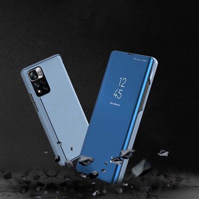 5. Clear View Case Cover für Realme C33 Flipcover schwarz