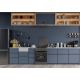 3. Gas-Elektro-Herd MPM-56-KRM-13 50 cm Schwarz Retro, Konvektion