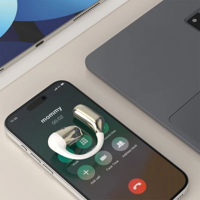 3. Dudao U4Pro Bluetooth Universal-Over-Ear-Headset für beide Ohren – Beige und Gold