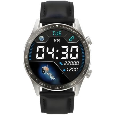 6. Smartwatch Gravity Silver 2 Armbänder GT10-7