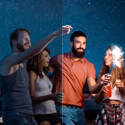 8. Yaber K2s LCD FullHD 1080p Multimedia-Projektor mit JBL-Lautsprechern - Schwarz