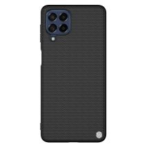 Nillkin Textured Case robuste, verstärkte Hülle mit Gelrahmen und Nylonrückseite für Samsung Galaxy M53 5G schwarz