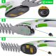 5. Akku-2-in-1-Trimmer für Hecken und Gras, 7,2 V, Schnitt 120 mm, USB-C, W23320 WUBER