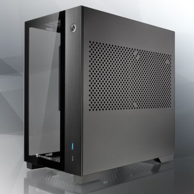 4. RAIJINTEK PAEAN Mini Mini Tower Schwarz