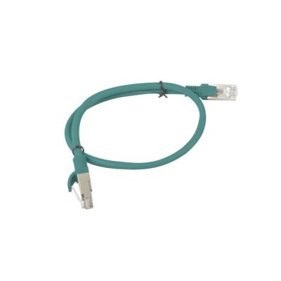 2. UTP-Patchkabel Lanberg PCU5-10CC-0050-G (RJ45 - RJ45 ; 0,50 m; UTP; Kat. 5e; grüne Farbe)