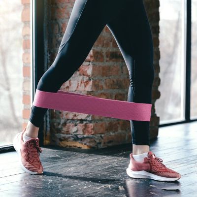 6. Wozinsky 3x Stoff-Widerstands-Miniband-Set für Yoga-, Fitness- und CrossFit-Übungen (WFB-01)